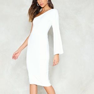 NWOT Nasty Gal *one hit wonder* one shoulder dress